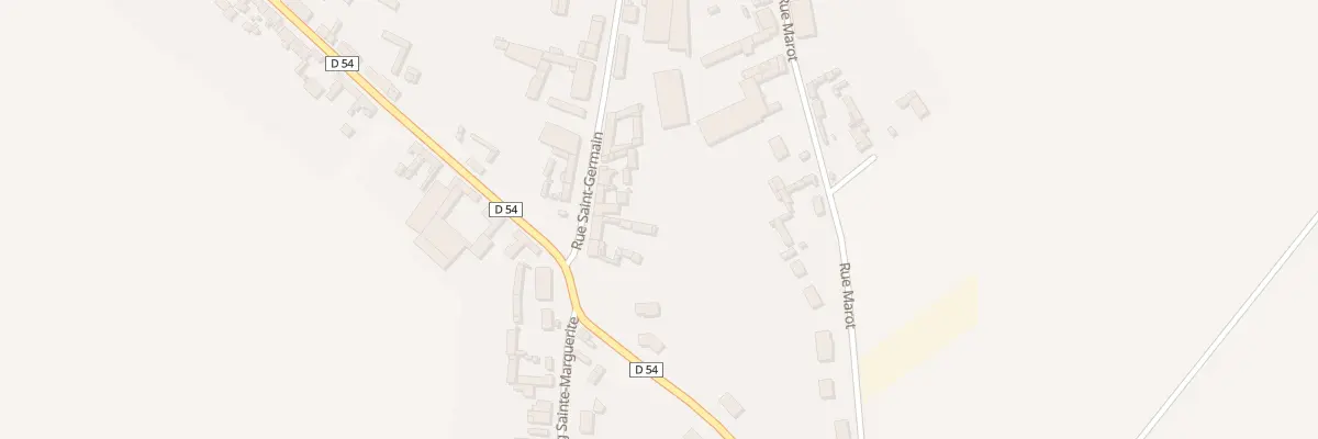 Plan du 25 Rue Saint Germain à Arvillers