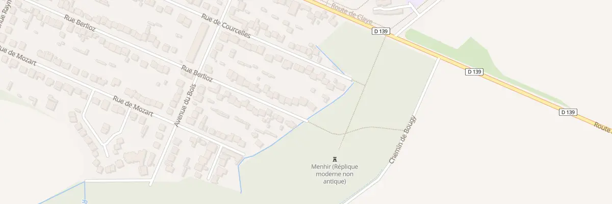 Plan du 75 Rue Berlioz à Mitry-Mory