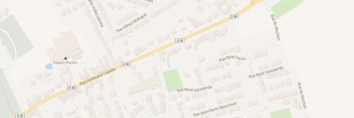 Plan du 74 Rue Ferdinand Capelle à Merville