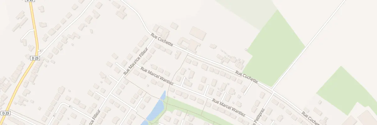 Plan du 53 Rue Cochette à Merville