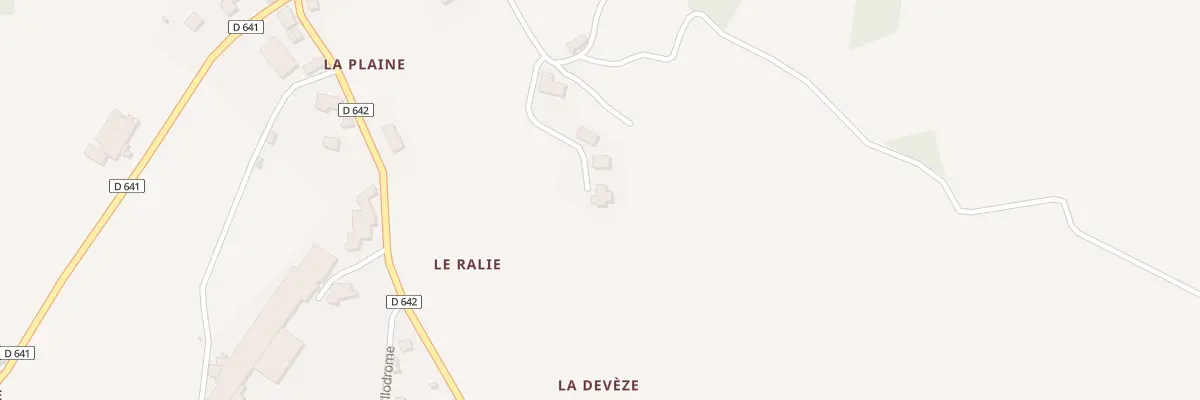 Plan du 5343 Lot La Gailloupe à Trémouilles