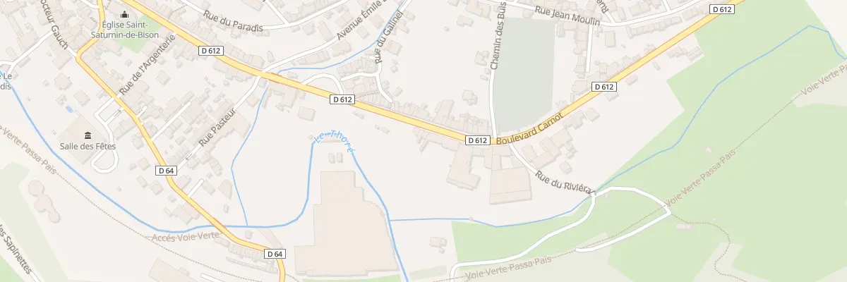 Plan du 150 Bd Carnot à Labastide-Rouairoux