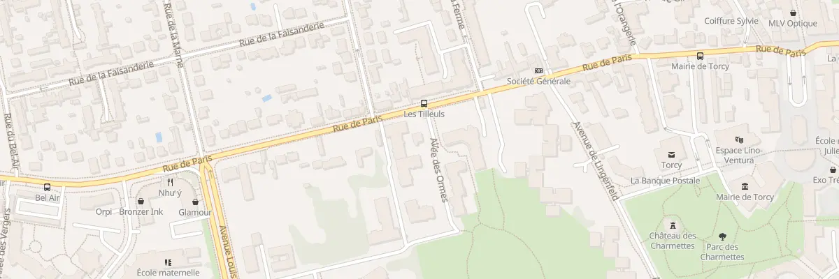 Plan du 75 Rue de Paris à Torcy