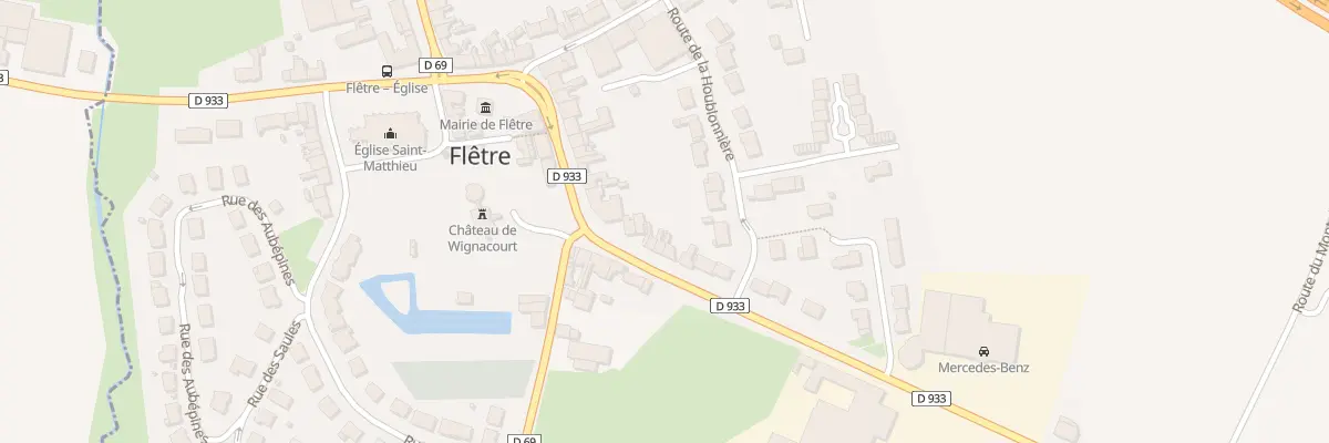 Plan du 402 Rue Nationale à Flêtre