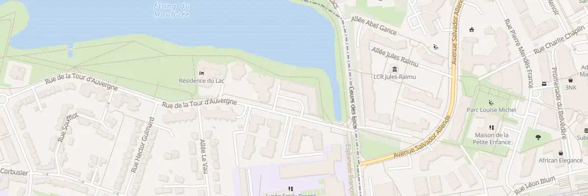 Plan du 63 Rue de la Tour d’Auvergne à Lognes