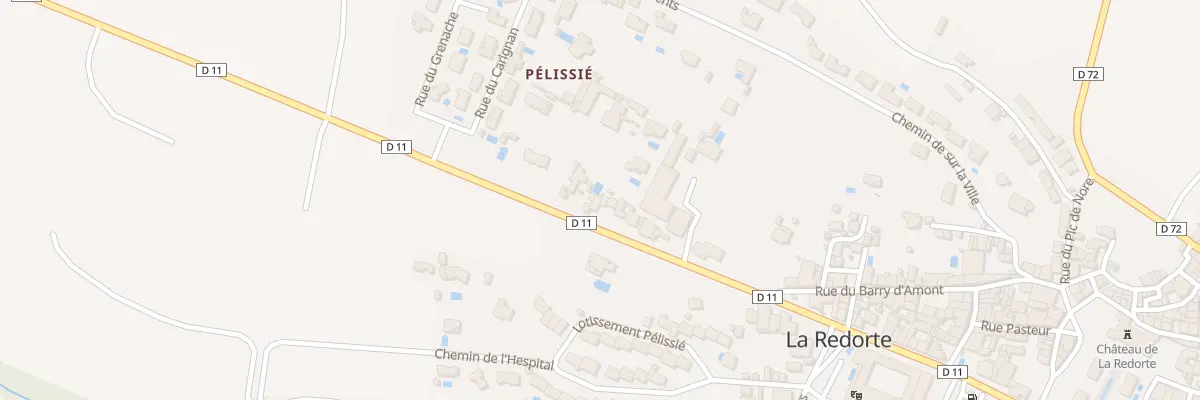 Plan du 59 Av du Minervois à La Redorte