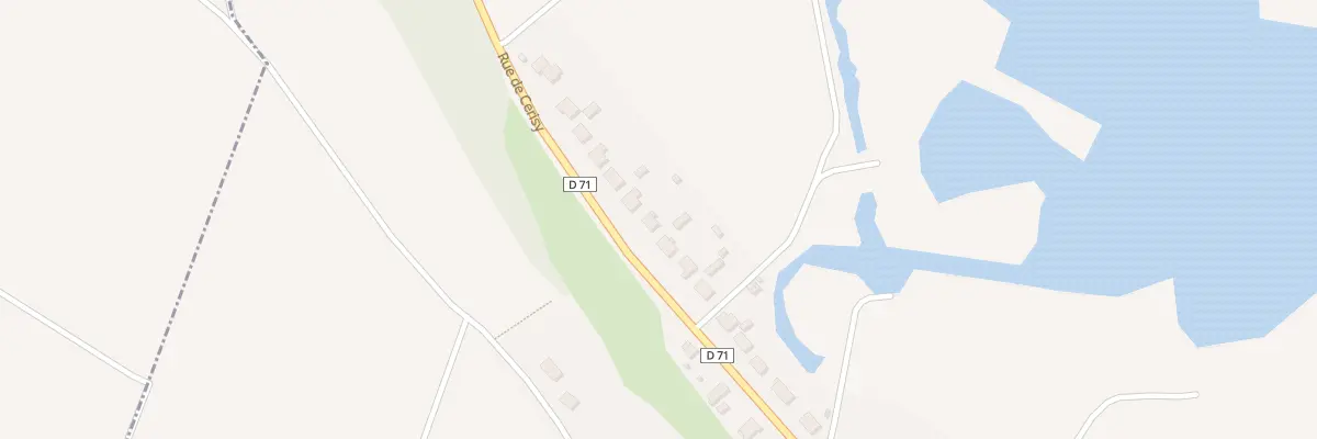 Plan du 32 Rue de Cerisy à Morcourt