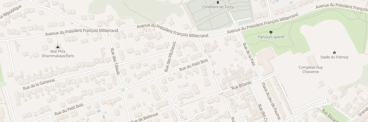 Plan du 4 Rue du Petit Bois à Torcy