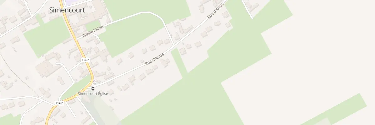 Plan du 18 Rue d’Arras à Simencourt