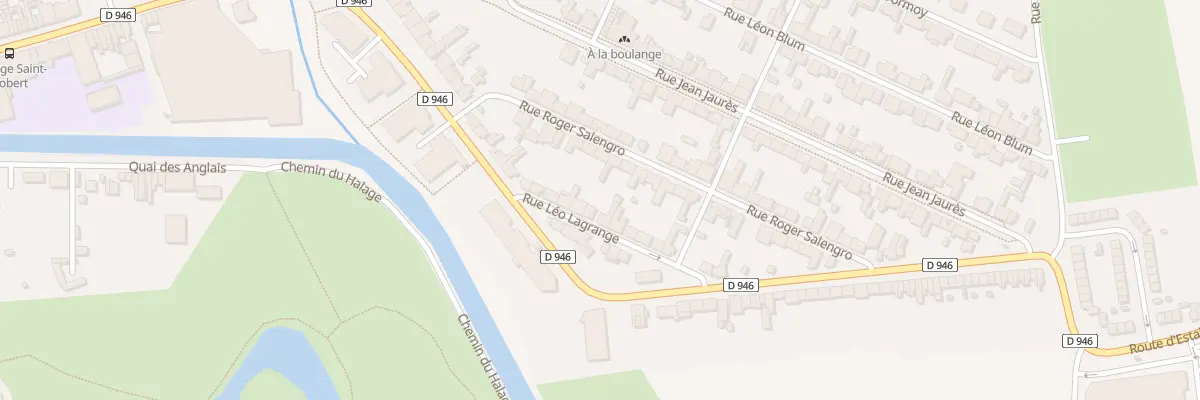 Plan du 11 Rue Leo Lagrange à Merville
