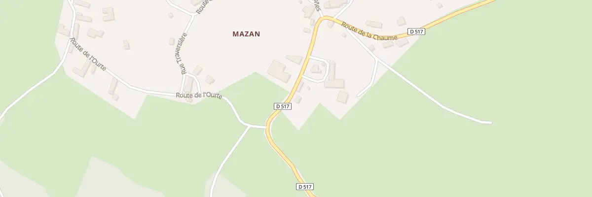 Plan du 5017B Mazan à Saint-Hilaire
