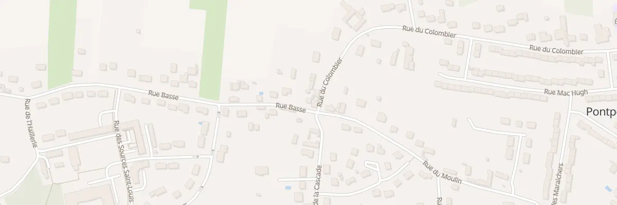 Plan du 927 Rue Basse à Pontpoint