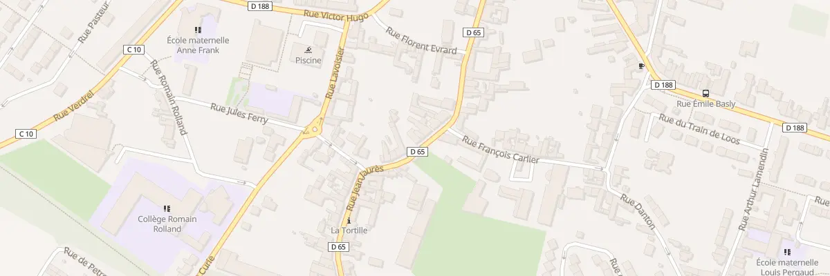 Plan du 52 Rue Jean Jaures à Hersin-Coupigny