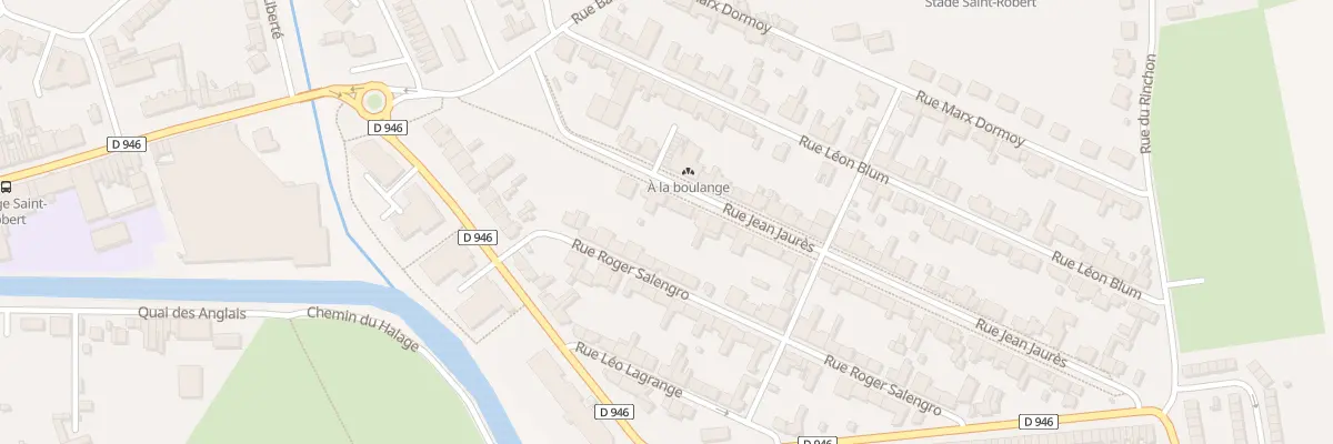 Plan du 16 Rue Jean Jaures à Merville