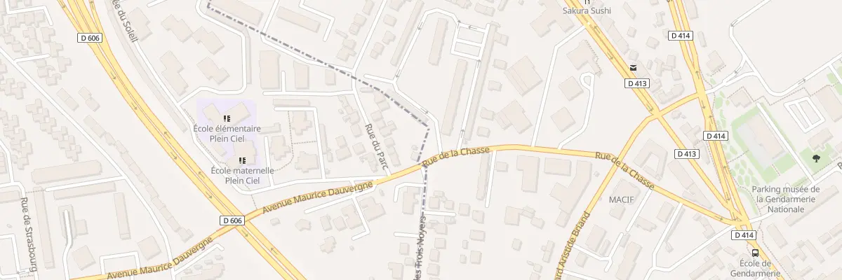Plan du 16 Che de la Chasse au Mée-sur-Seine