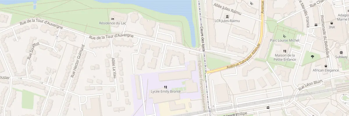 Plan du 80 Rue de la Tour d’Auvergne à Lognes