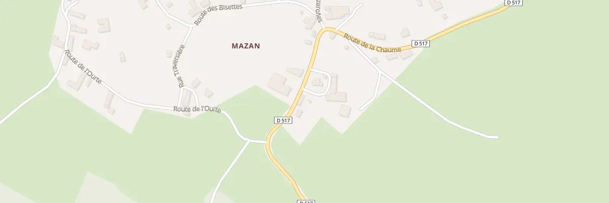 Plan du 5017A Mazan à Saint-Hilaire