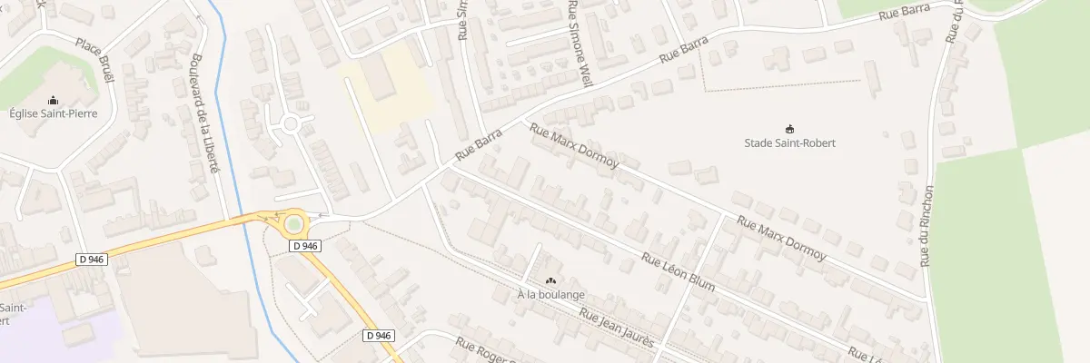 Plan du 11 Rue Leon Blum à Merville