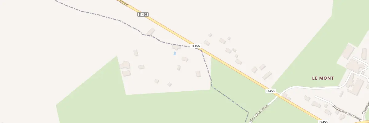 Plan du 9003 Les Chaumes à Désertines