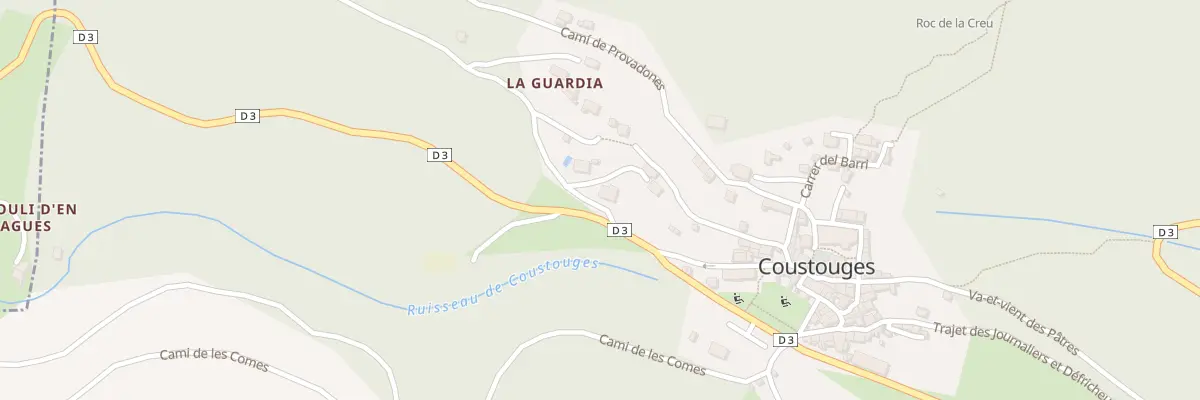 Plan du 131 La Gouardi à Coustouges