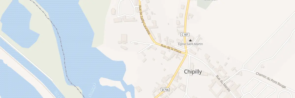 Plan du 1 Rue de l’Abreuvoir à Chipilly