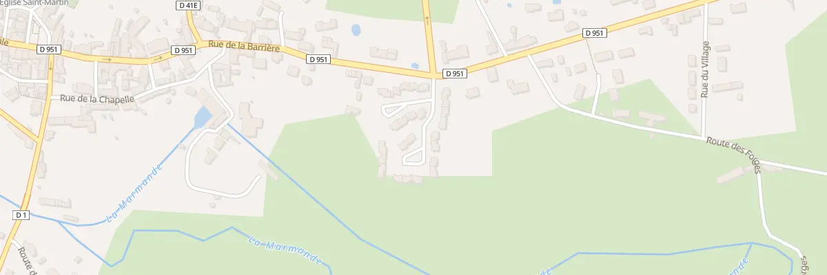 Plan du 10 Res la Barriere à Charenton-du-Cher