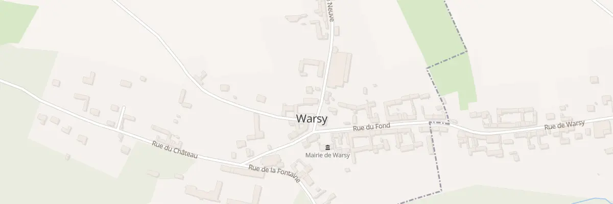Plan du 2 Rle du Moulin à Warsy