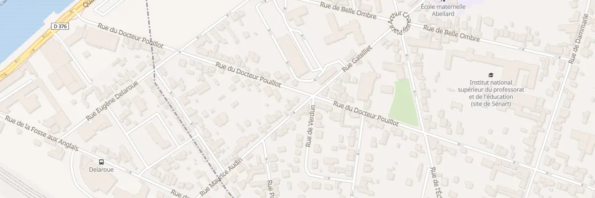Plan du 55 Rue du Docteur Pouillot à Melun