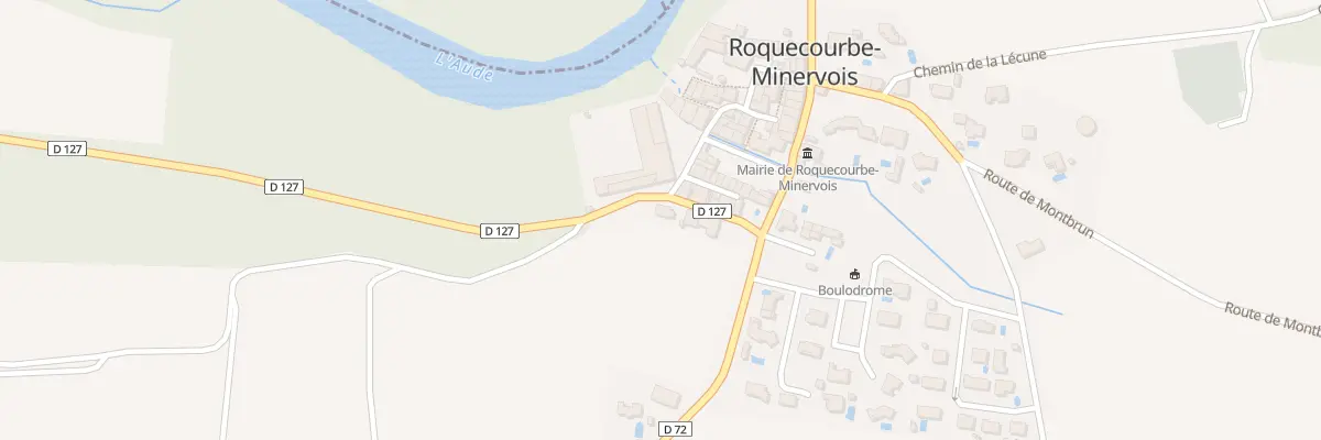 Plan du 5 Rte de Puichéric à Roquecourbe-Minervois