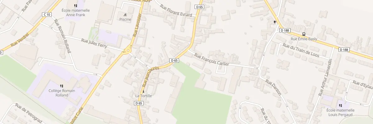 Plan du 29 Rue Francois Carlier à Hersin-Coupigny