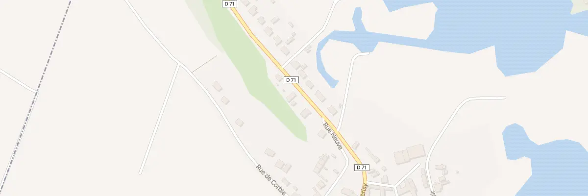 Plan du 3 Rue de Cerisy à Morcourt