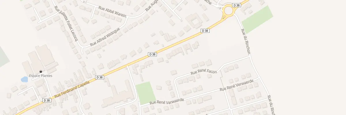 Plan du 84 Rue Ferdinand Capelle à Merville