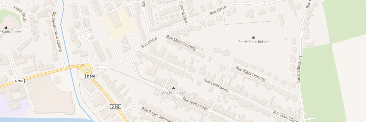 Plan du 17 Rue Leon Blum à Merville