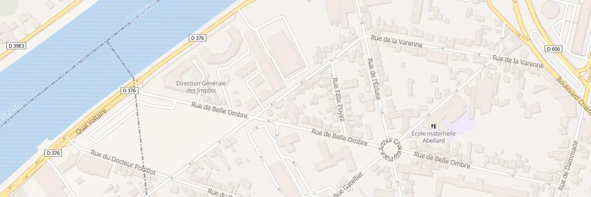 Plan du 13 Rue du Gatinais à Melun