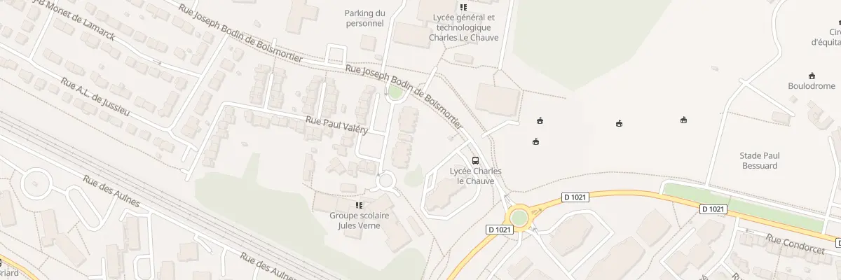 Plan du 1 Rue Jules Ferry à Roissy-en-Brie