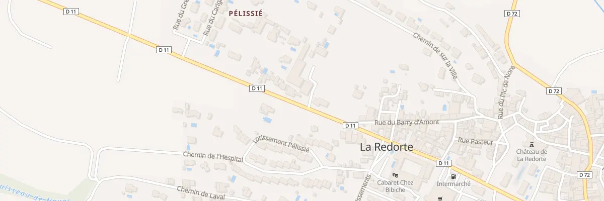 Plan du 49 Av du Minervois à La Redorte