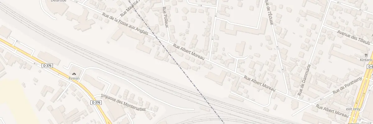 Plan du 37 Rue Albert Moreau à Melun
