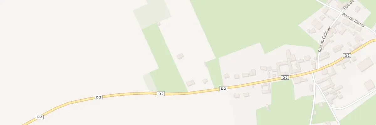 Plan du 36 Rue du Faubourg à Monchy-au-Bois