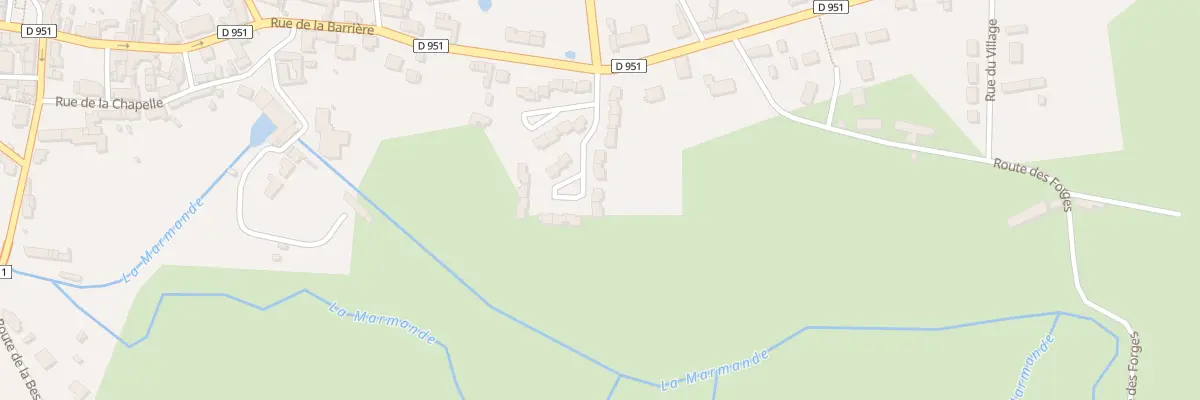 Plan du 19 Res la Barriere à Charenton-du-Cher