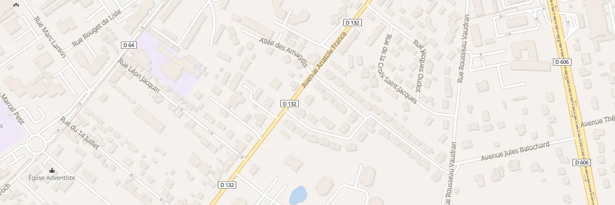 Plan du 525 Av Anatole France à Dammarie-les-Lys