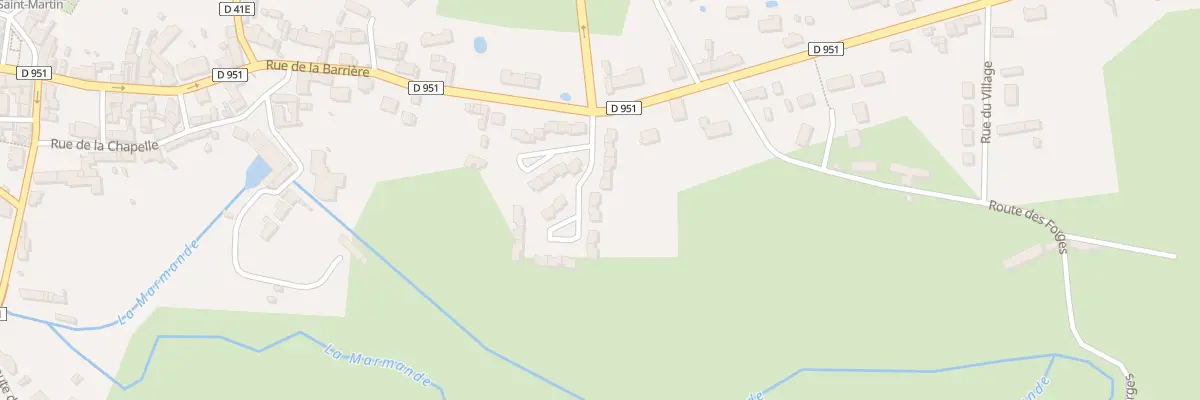 Plan du 21 Res la Barriere à Charenton-du-Cher