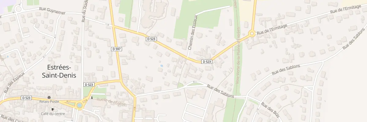 Plan du 16 Rue de l’Ermitage à Estrées-Saint-Denis
