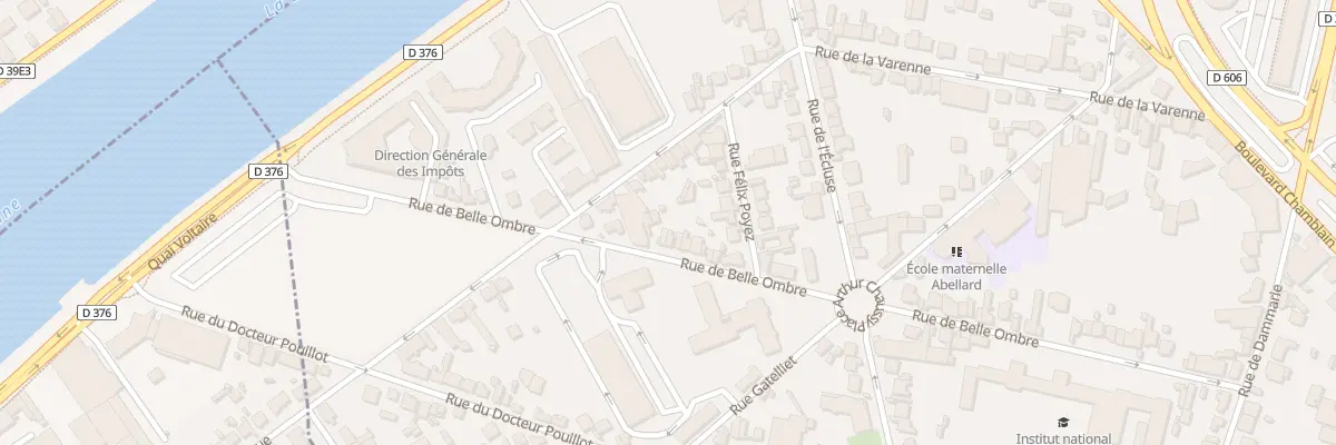 Plan du 50 Rue de Belle Ombre à Melun
