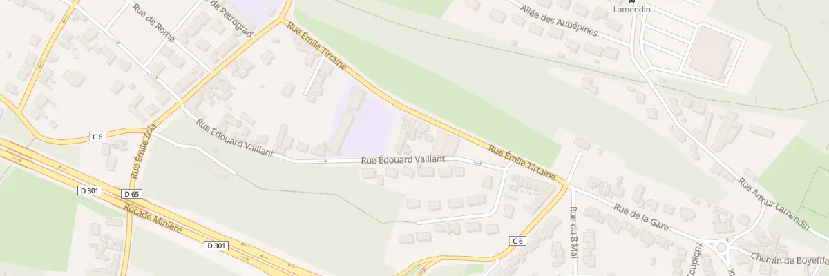 Plan du 14 Rue Emile Tirtaine à Hersin-Coupigny