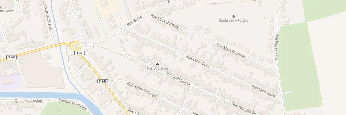 Plan du 26 Rue Leon Blum à Merville