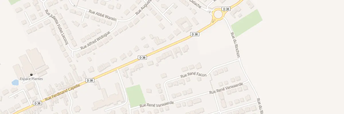Plan du 90 Rue Ferdinand Capelle à Merville
