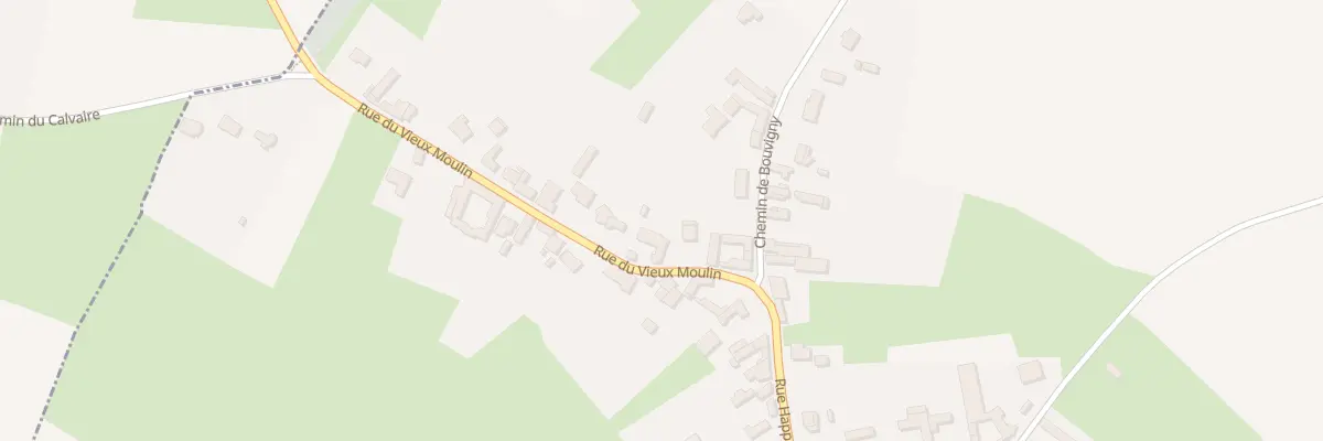Plan du 4 Rue du Vieux Moulin à Gouy-Servins