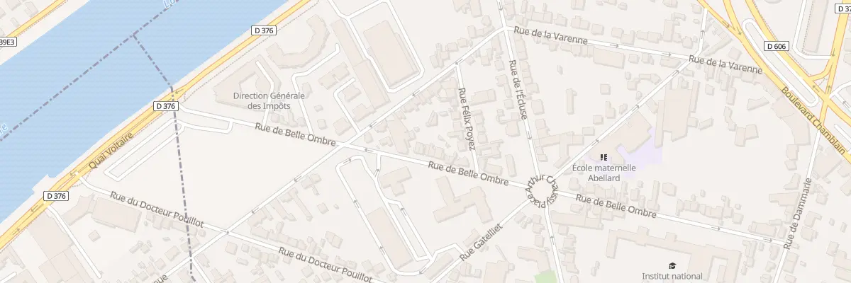 Plan du 48 Rue de Belle Ombre à Melun