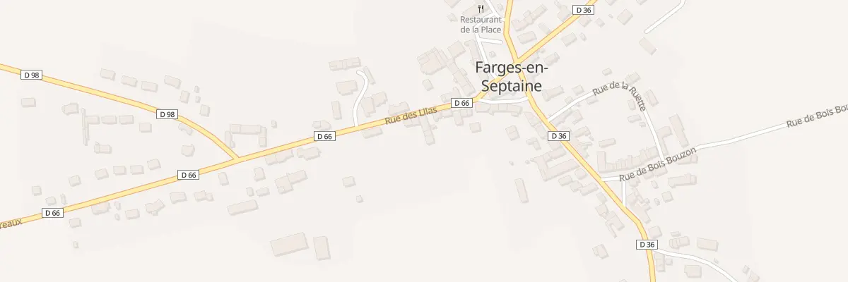 Plan du 23 Rue des Lilas à Farges-en-Septaine