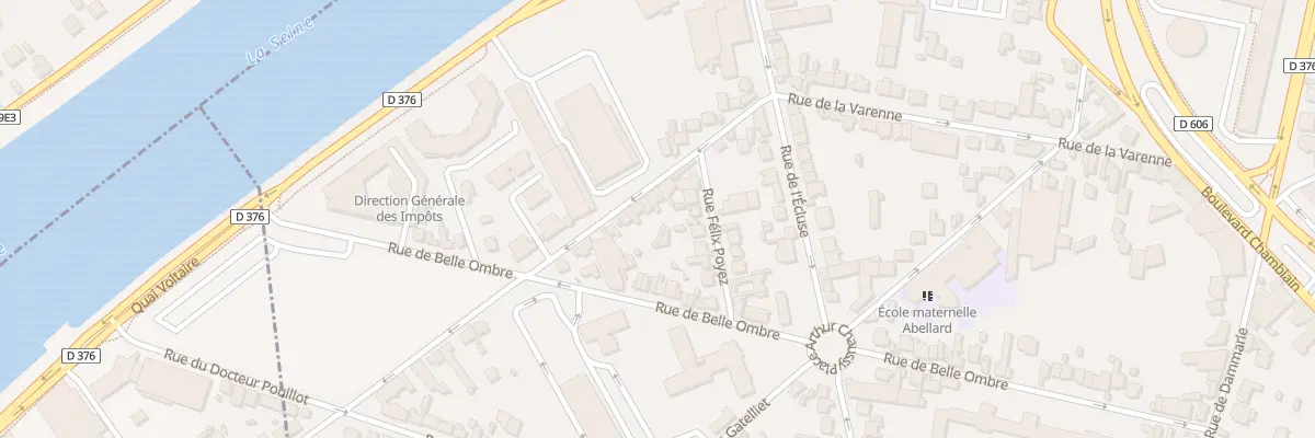 Plan du 9 Rue du Gatinais à Melun